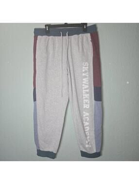 Disney Parks Star Wars HER UNIVERSE Skywalker Academy Logo Sweatpants Sz XL
